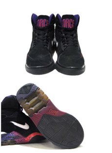 画像3: NIKE "AIR FORCE 180 Mid" Basketball Shoes　Black / Purple　size 8 (3)