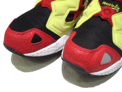 画像2: Reebok "INSTA PUMP FURY" 2012　CITRON (Black / Red / Yellow)　size 13 