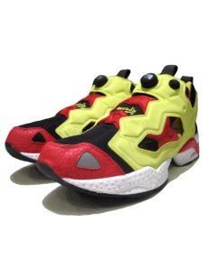 画像1: Reebok "INSTA PUMP FURY" 2012　CITRON (Black / Red / Yellow)　size 13  (1)