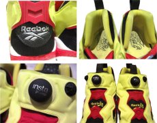 画像5: Reebok "INSTA PUMP FURY" 2012　CITRON (Black / Red / Yellow)　size 13  (5)