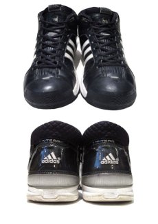 画像2: adidas "TEAM SIGNATURE" Basketball Shoes　Black / White　size 10 (2)