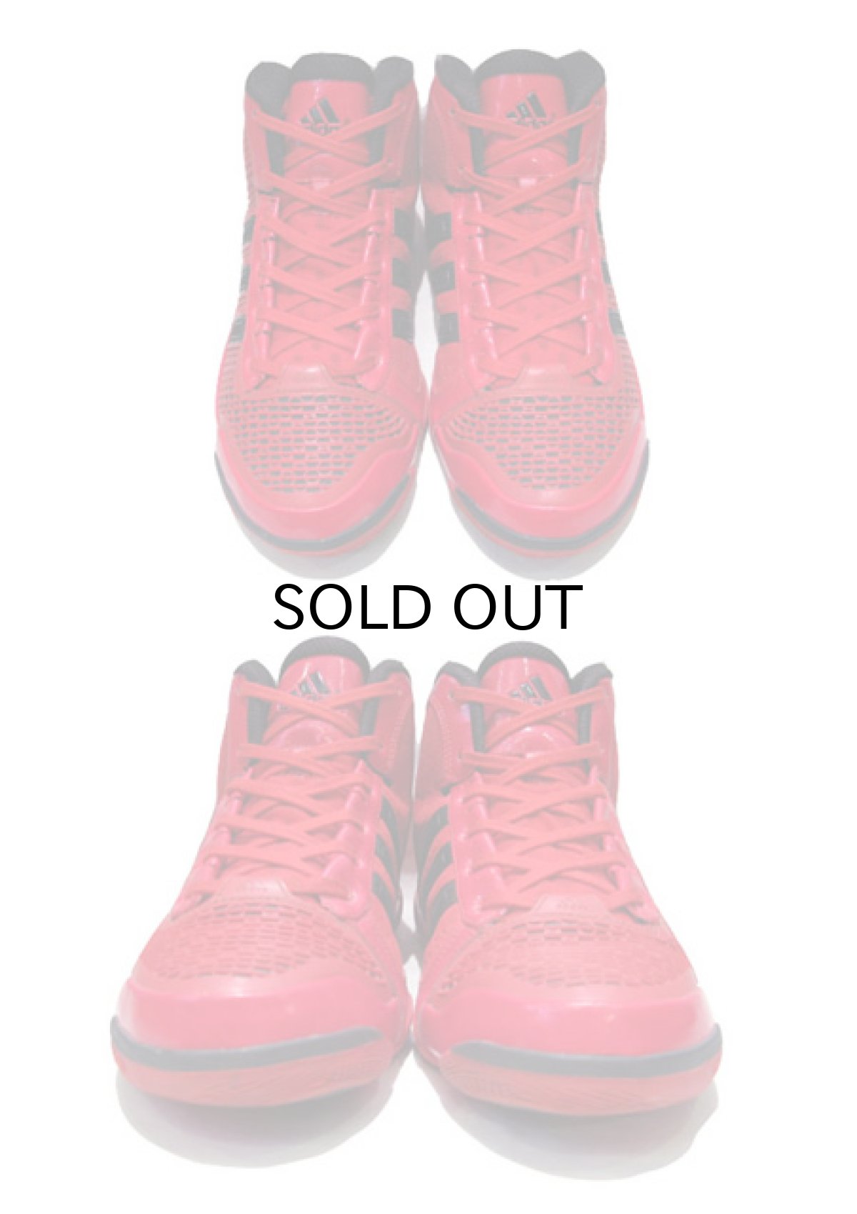 画像3: adidas "adipure" Basketball Shoes RED / BLACK size 10 (3)