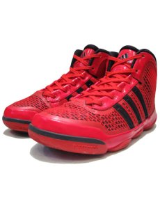 画像1: adidas "adipure" Basketball Shoes　RED / BLACK　size 10 (1)