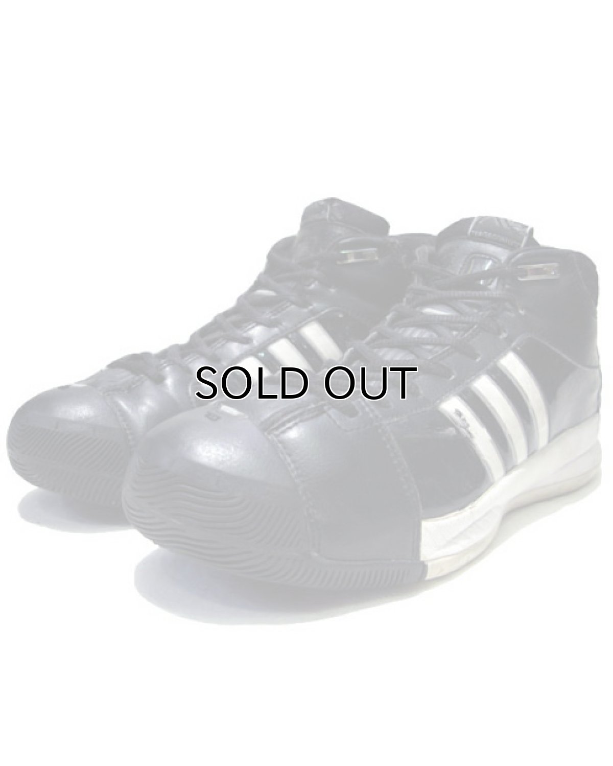画像1: adidas "TEAM SIGNATURE" Basketball Shoes　Black / White　size 10 (1)