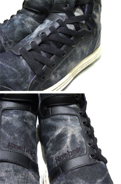 画像1: Reebok Design Canvas Sneaker　washed Black　size 11 1/2