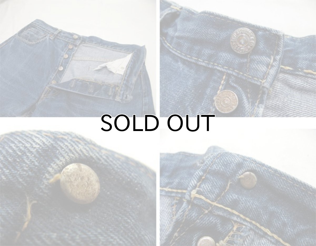 画像3: 1960's Levi Strauss & Co. 501 XX without Rivet　Indigo Blue　size 34.5 inch (3)