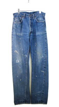 画像1: 1960's Levi Strauss & Co. 501 Big "E" type　Indigo Blue　size w 31.5 inch (1)