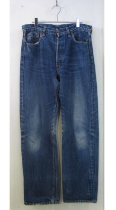 画像1: 1960's Levi Strauss & Co. 501 XX without Rivet　Indigo Blue　size 34.5 inch (1)