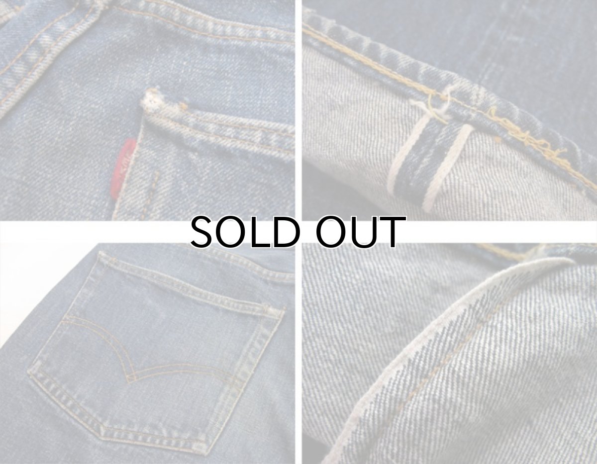 画像4: 1960's Levi Strauss & Co. 501 Big "E" S-type　Indigo Blue　size 30.5 inch (表記  31 x x31) (4)