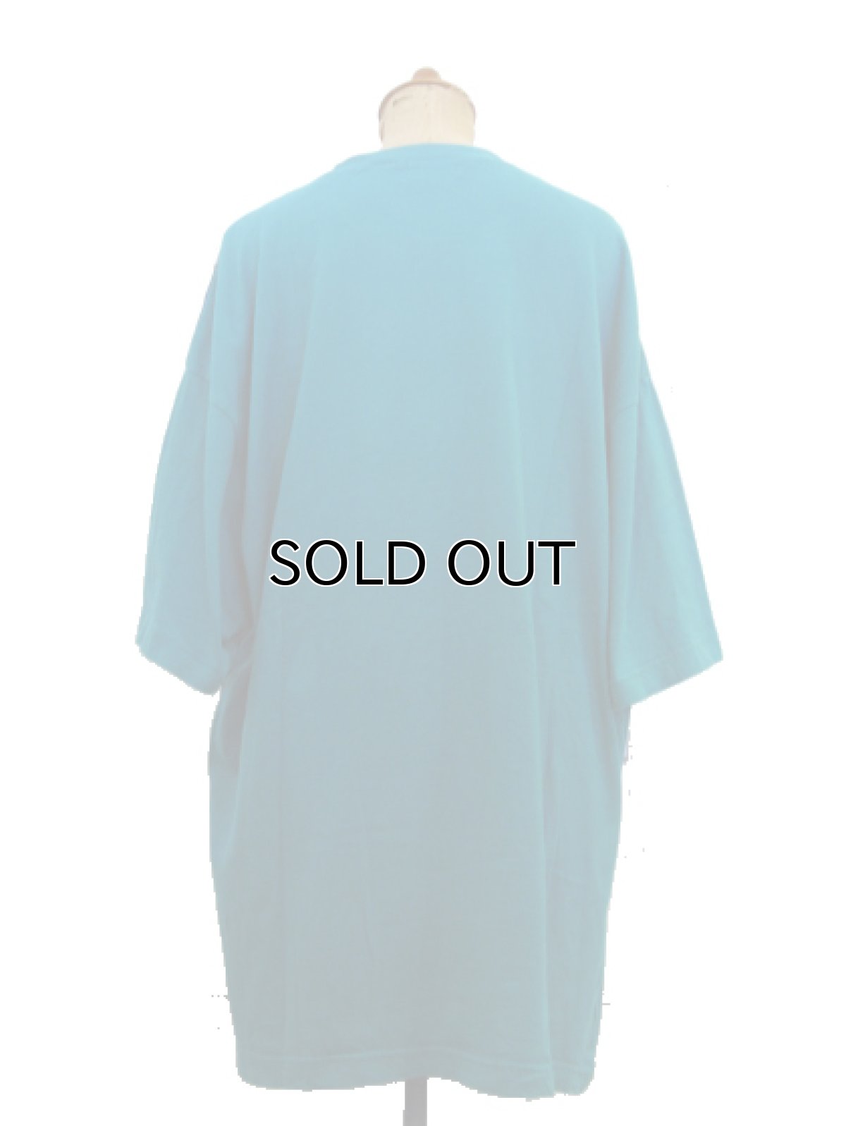 画像2: 1990's~ Sears 3-tone Design T-Shirts GREEN / BEIGE / BLUE size L (表記 L) (2)