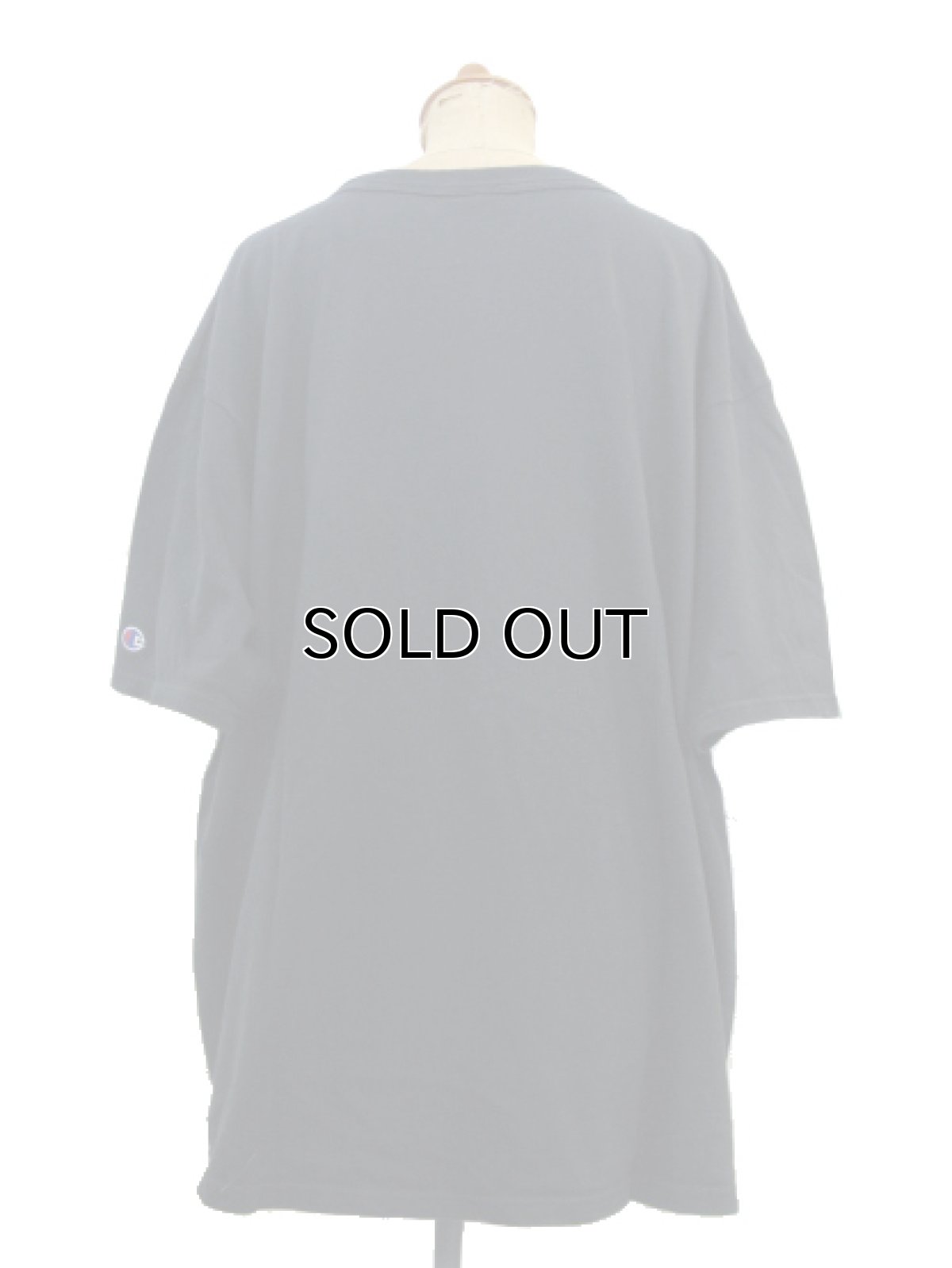 画像2: 1990's Champion Solid T-Shirts BLACK size L (表記 不明)  (2)