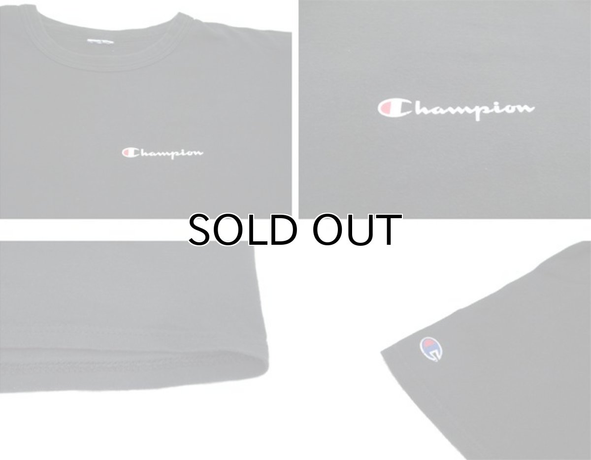 画像4: 1990's Champion Solid T-Shirts BLACK size L (表記 不明)  (4)