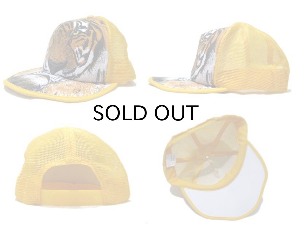 画像2: UNKNOWN "Tiger" Mesh Cap　YELLOW　size One Size Fits All (2)