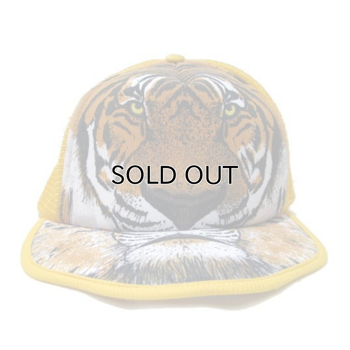 画像1: UNKNOWN "Tiger" Mesh Cap　YELLOW　size One Size Fits All (1)