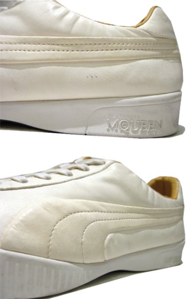 画像1: PUMA x ALEXANDER McQUEEN Leather Sneaker　NATURAL　size 11 1/2 ( 29.5 cm )