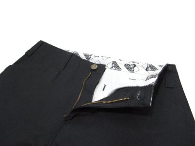 画像1: BEN DAVIS  "THE GORILLA CUT" Wide Work Pants　BLACK　size w 30 / w 32