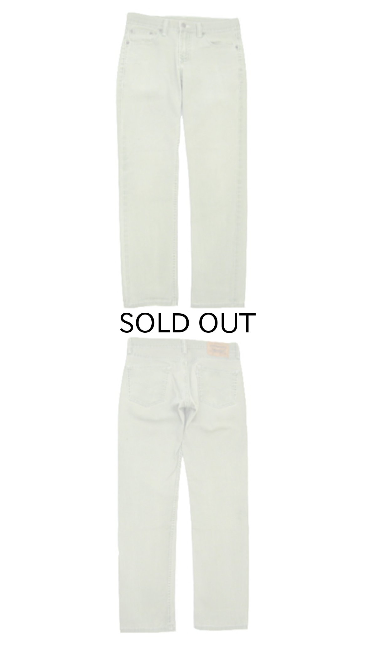 画像3: Levi's 511 Cotton Skinny Pants　Bright Green　size w 31 inch (表記 w30 L30) (3)