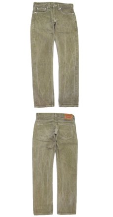 画像3: Levi's 511 Denim Skinny Pants　Brown Denim　size w 31 inch (表記 w31 L30) (3)