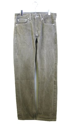 画像1: Levi's 511 Denim Skinny Pants　Brown Denim　size w 31 inch (表記 w31 L30) (1)