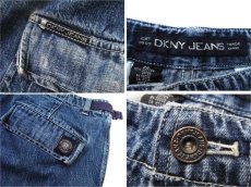 画像3: "DKNY JEANS" Denim Cargo Pants　Blue Denim　size w 33 inch (表記 w 32) (3)