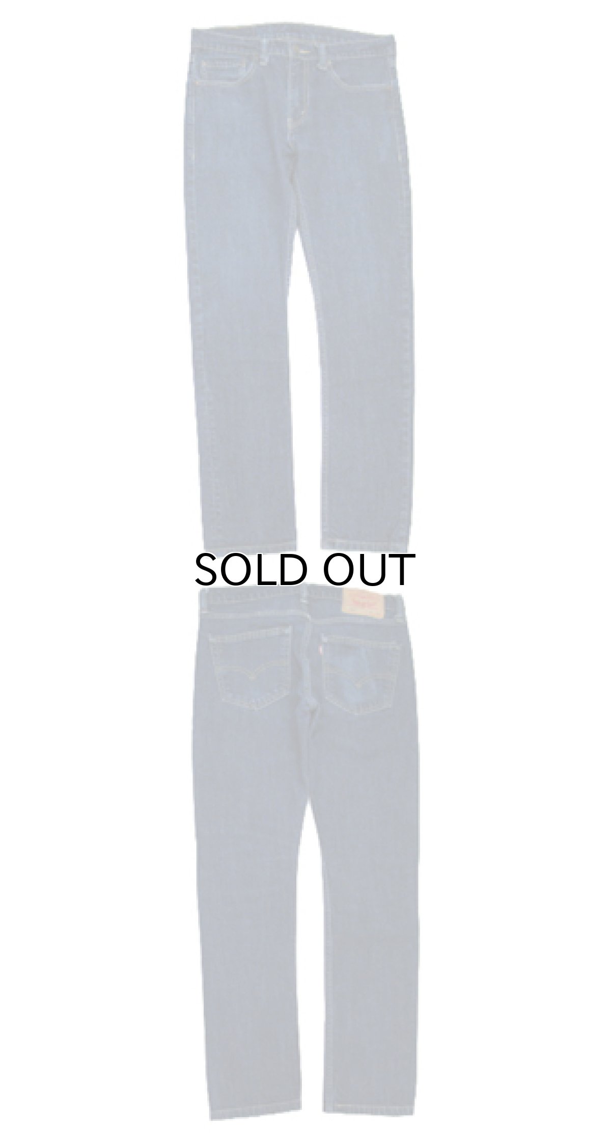 画像3: Levi's 510 Denim Skinny Pants Blue Denim size w 32 inch (表記 w32 L30) (3)