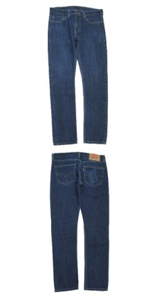 画像3: Levi's 510 Denim Skinny Pants　Blue Denim　size w 32 inch (表記 w32 L30) (3)