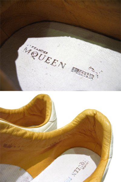 画像2: PUMA x ALEXANDER McQUEEN Leather Sneaker　NATURAL　size 11 1/2 ( 29.5 cm )