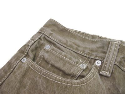 画像1: Levi's 511 Denim Skinny Pants　Brown Denim　size w 31 inch (表記 w31 L30)
