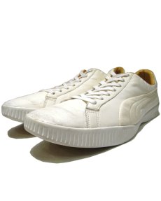 画像1: PUMA x ALEXANDER McQUEEN Leather Sneaker　NATURAL　size 11 1/2 ( 29.5 cm ) (1)