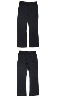 画像4: "RALPH LAUREN" Sweat Trousers made in ITALY　BLACK　size w 32 inch (4)
