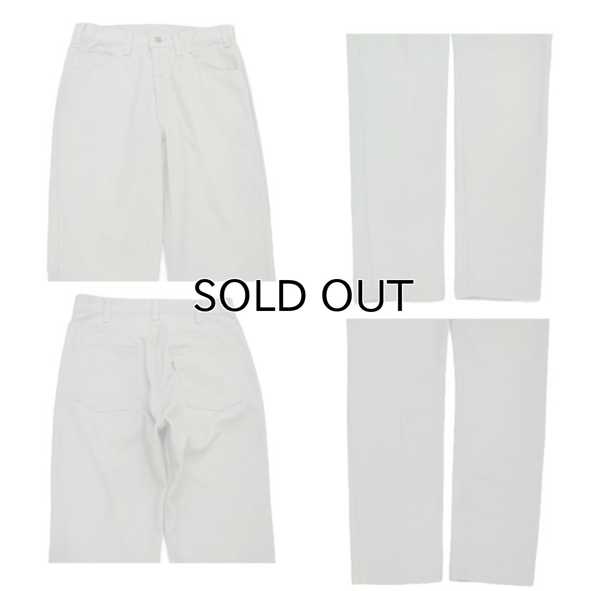 画像3: 1970's Levi's STA-PREST big "E" Twill Pants GREEN size w 30 inch  (表記 不明) (3)