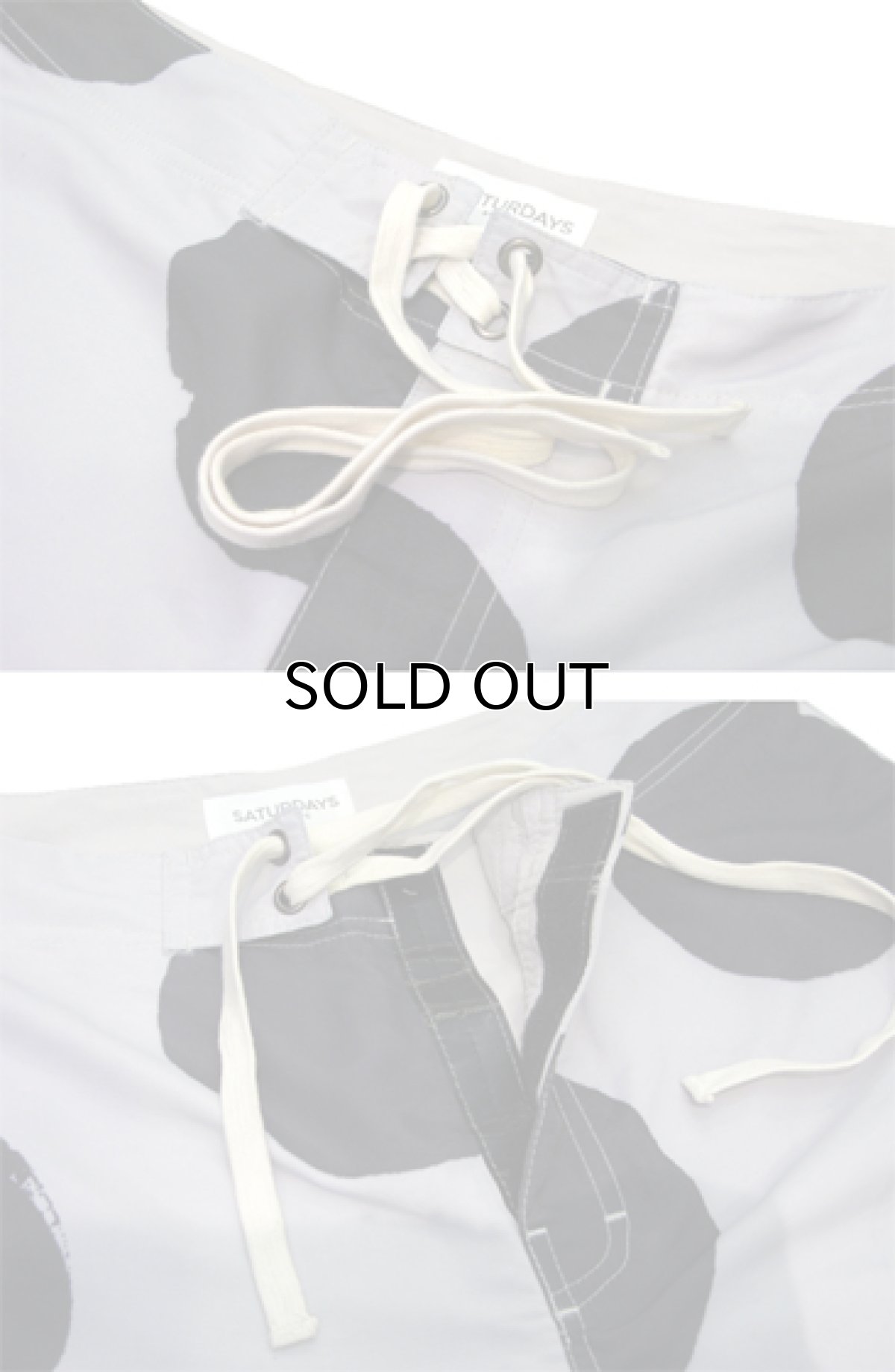 画像5: NEW "Saturdays Surf NYC" Big Dot Shorts　Grey / Charcoal　size 28 (w 31 inch) (5)