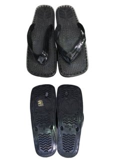 画像2: NEW "SENSI" Shower Sandal made in ITALY　BLACK　size 9 (2)