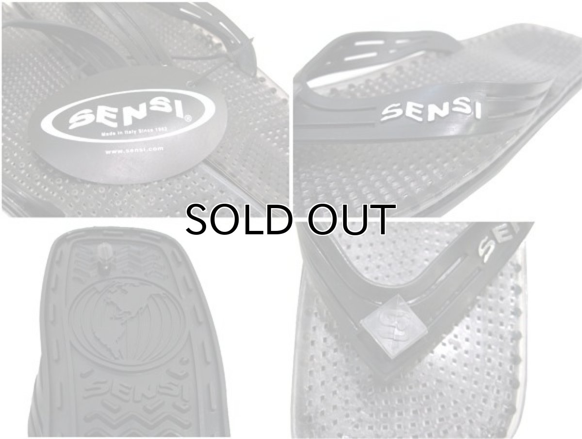 画像3: NEW "SENSI" Shower Sandal made in ITALY　BLACK　size 9 (3)