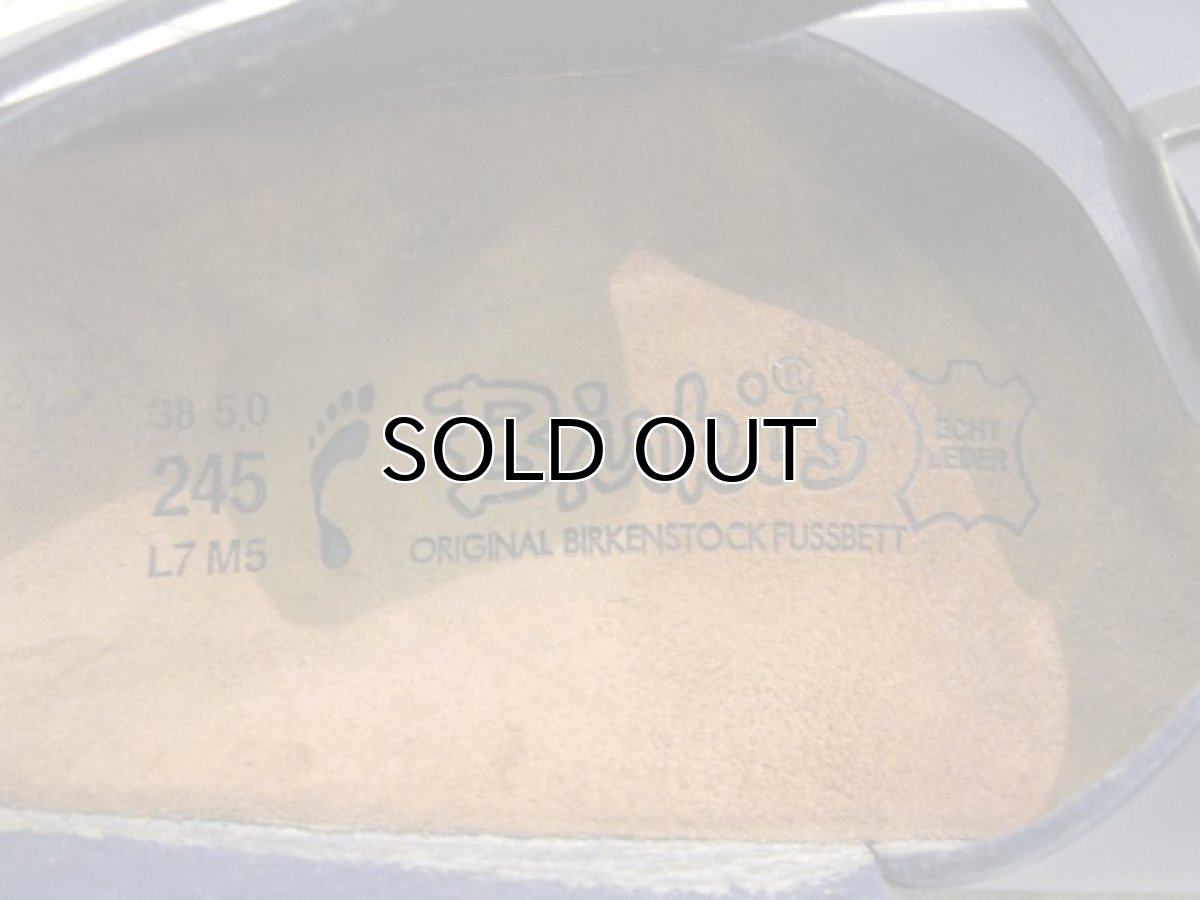 画像4: BIRKENSTOCK Birki's "Milano"　NAVY　size 24.5 cm narrow (Men's 5 Lady's 7) (4)