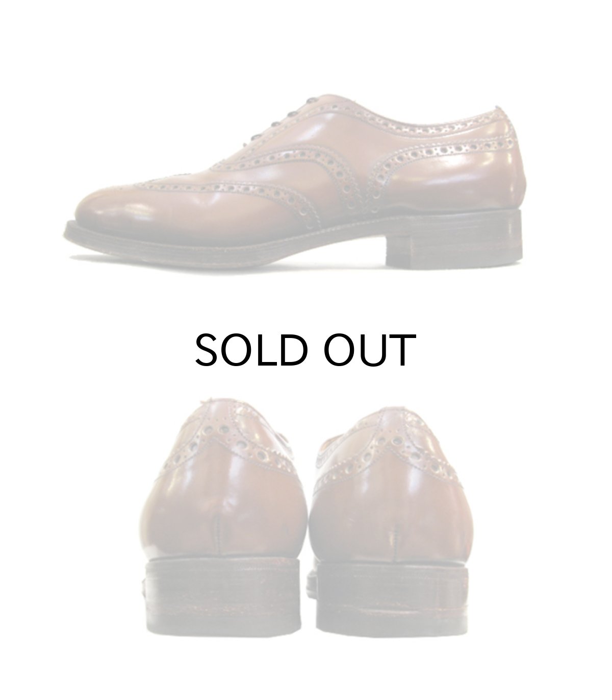 画像3: "Church's" Wing Tip Leather Shoes made in ENGLAND　BROWN　size 約 29cm (表記 不明) (3)