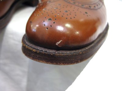 画像2: "Church's" Wing Tip Leather Shoes made in ENGLAND　BROWN　size 約 29cm (表記 不明)