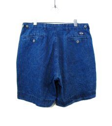 画像2: 1990's~ Levi's "Dockers" Denim Shorts　Blue Denim　size 35 inch (表記 34) (2)