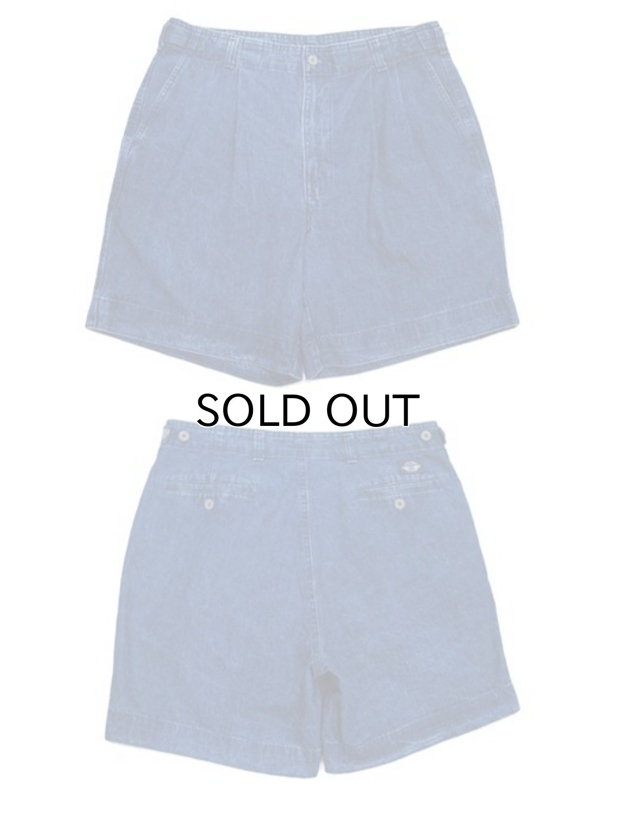 画像3: 1990's~ Levi's "Dockers" Denim Shorts　Blue Denim　size 35 inch (表記 34) (3)