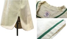 画像3: 1940-50's "General Athletic Product Co." Wool Baseball Shirts　Natural / Green　size L - XL (表記 なし) (3)