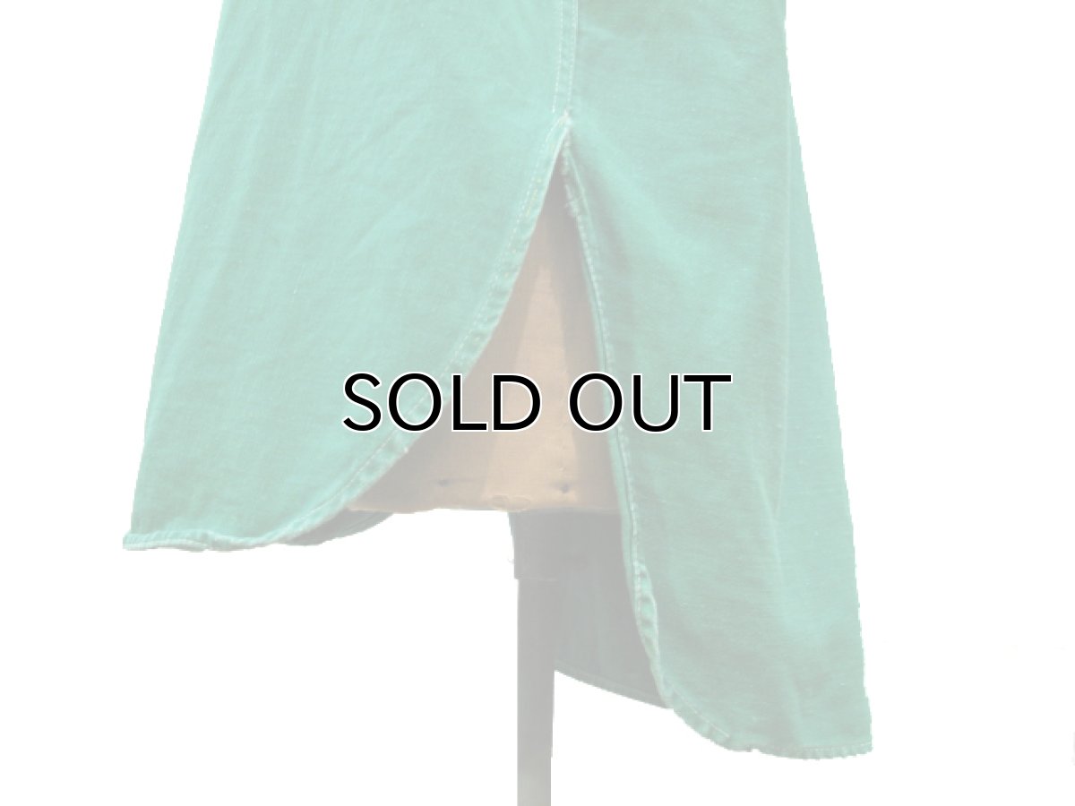 画像4: 1950's~ "Pacific Athletic Co." Cotton Baseball Shirts　Green / Yellow　size L (表記 L) (4)