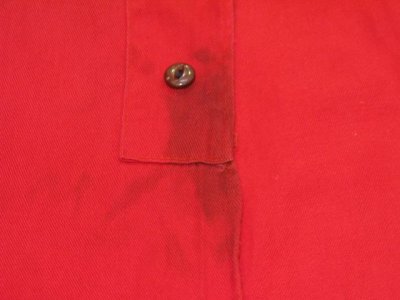 画像3: 1950's~ "ABRON" Cotton Baseball Shirts　RED / WHITE　size M (表記 M)