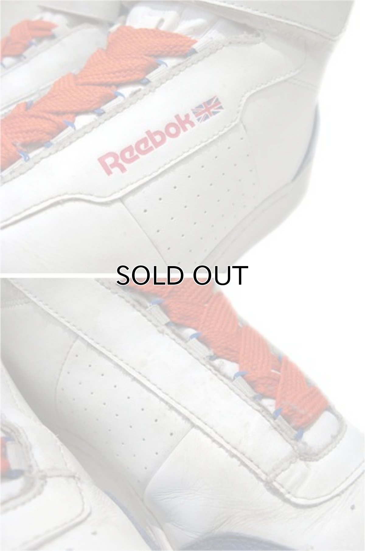 画像5: Reebok Classic Hi-Cut Leather Sneaker　WHITE / BLUE　size 10 1/2 (28.5 cm) (5)