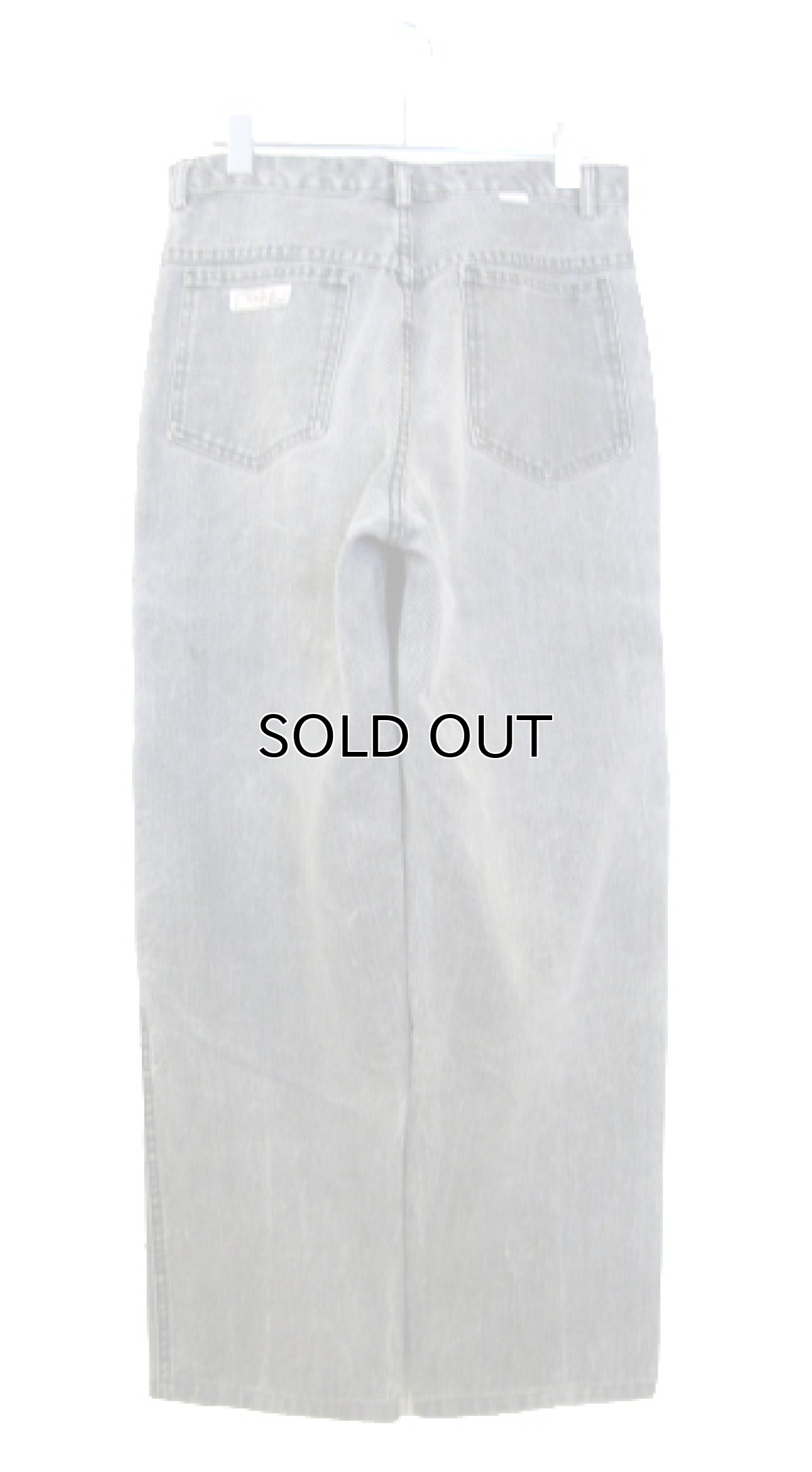 画像2: 1980's "VASCO" Design Black Denim Pants　Fade Black　size 31.5 inch (表記 w 31) (2)