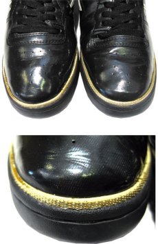 画像5: FILA Hi-Cut Enamel Sneaker　BLACK / WHITE / GOLD　size 13 ( 31 cm) (5)