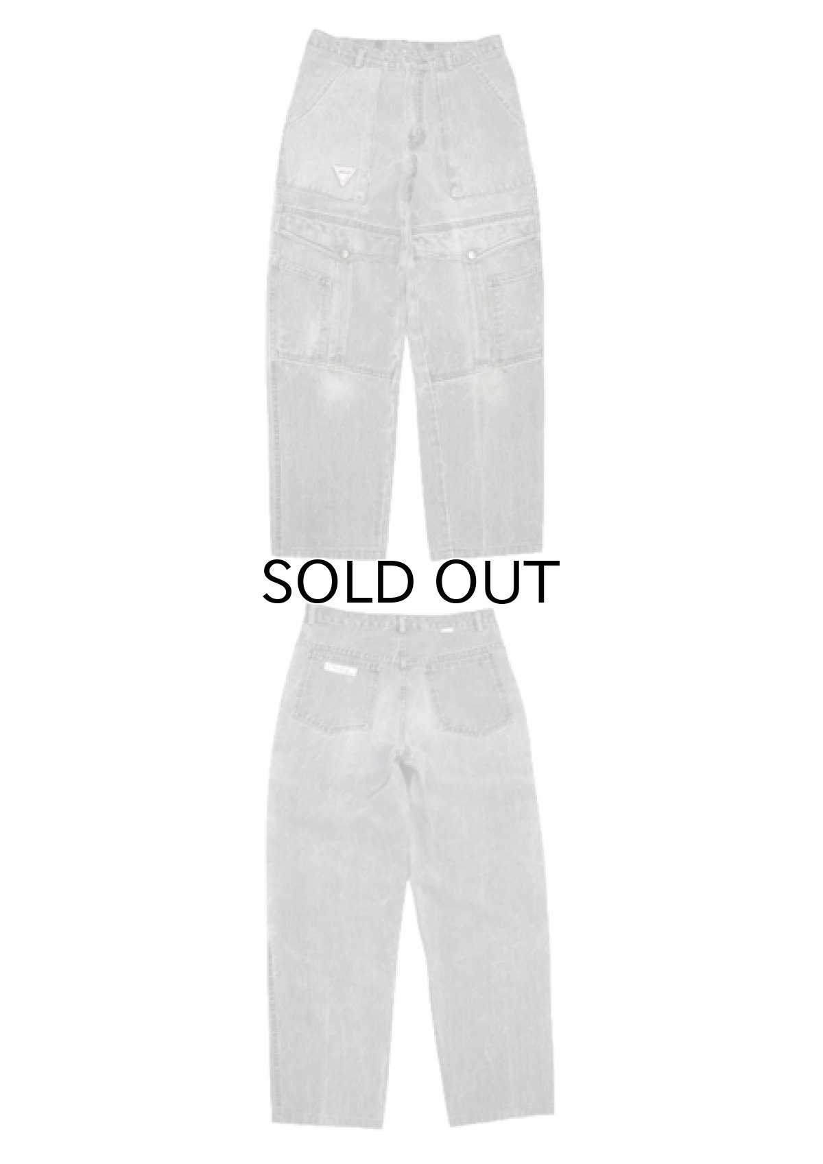 画像5: 1980's "VASCO" Design Black Denim Pants　Fade Black　size 31.5 inch (表記 w 31) (5)