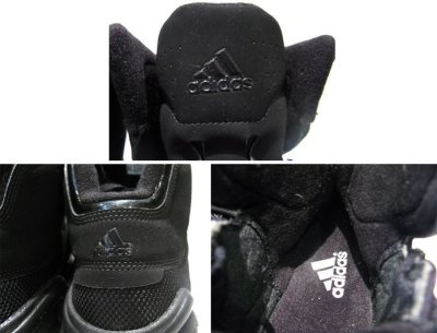 画像1: adidas Hi-Cut Basketball Shoes　BLACK　size 10 (28cm )