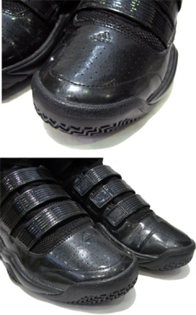 画像2: adidas Hi-Cut Basketball Shoes　BLACK　size 10 (28cm )