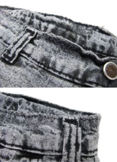 画像4: B)1990's Levi's "SILVER TAB" Chemical Wash Denim Trousers　Black Denim　size w 34 inch (表記 33 x 32) (4)