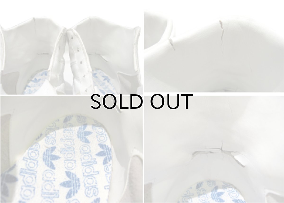 画像5: 1970-80's adidas "JABBAR" Hi-Cut Basketball Shoes made in France　WHITE　size 11 (表記 29 cm) (5)